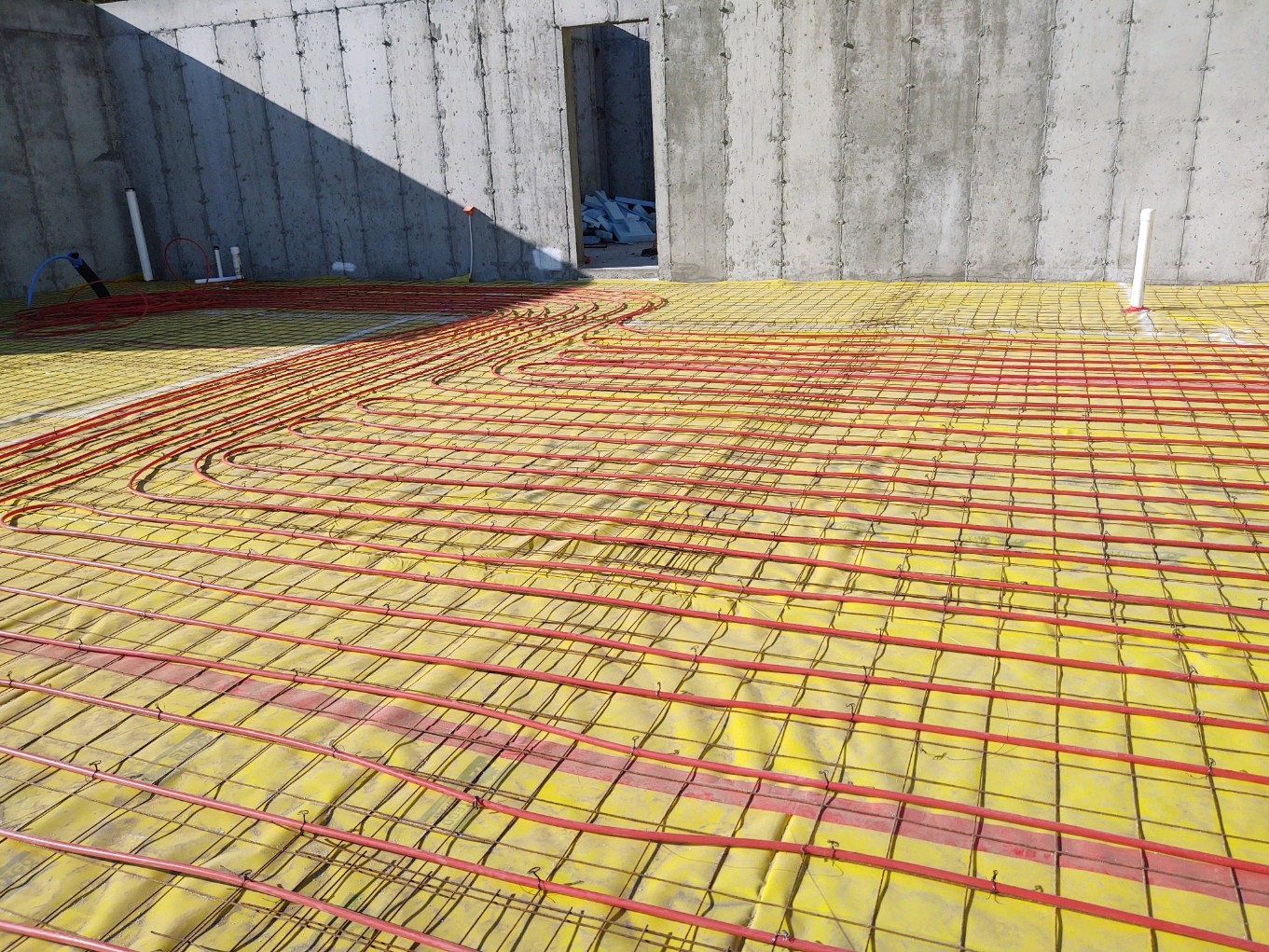 Radiant Floor Heating Installation