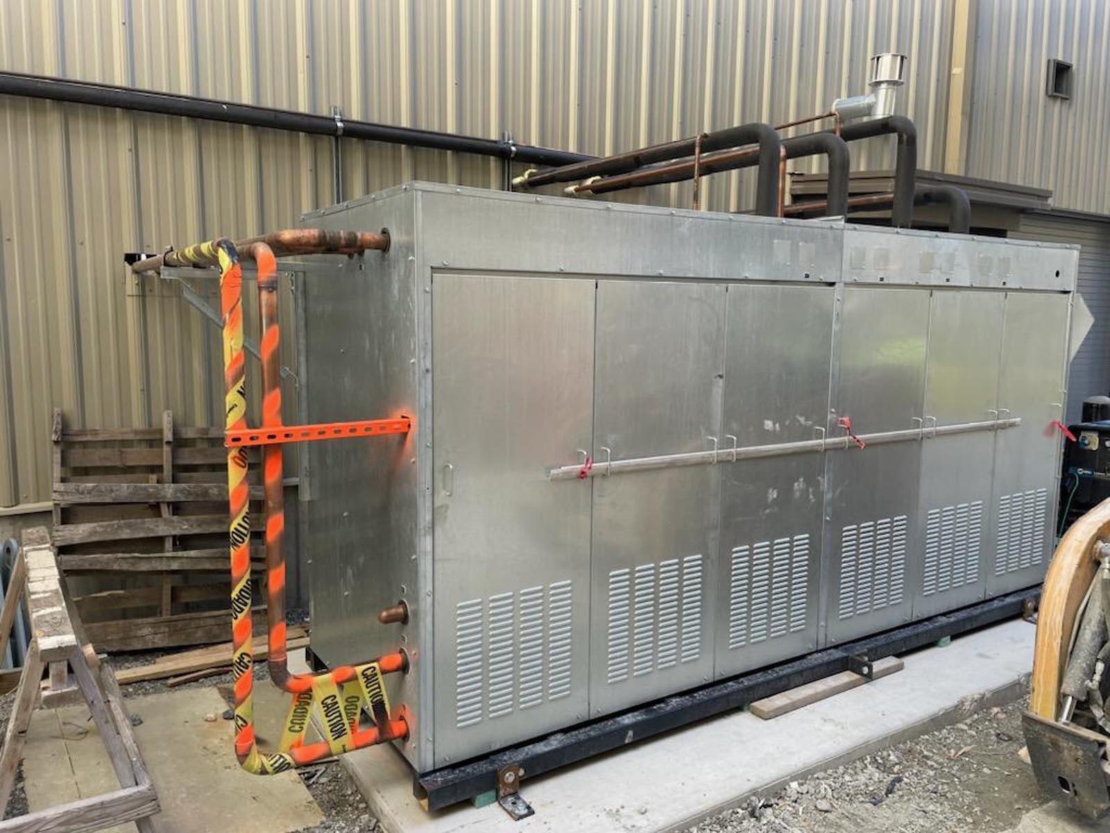 refrigeration AC Hussman installation