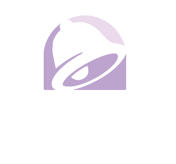 Taco Bell Logo light transparent