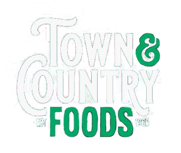 Town & Country Foods logo transparent